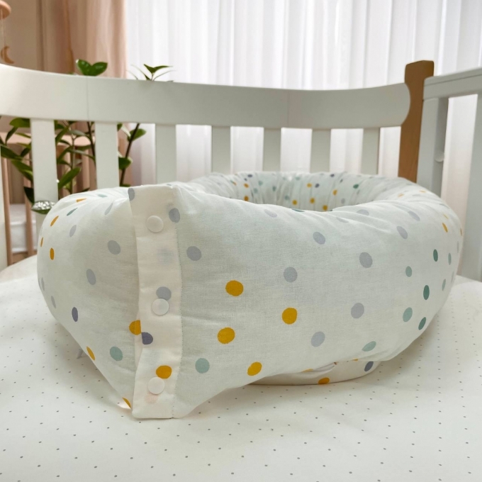 Protectie somn – Baby Nest patut bebe Ursulet albastru